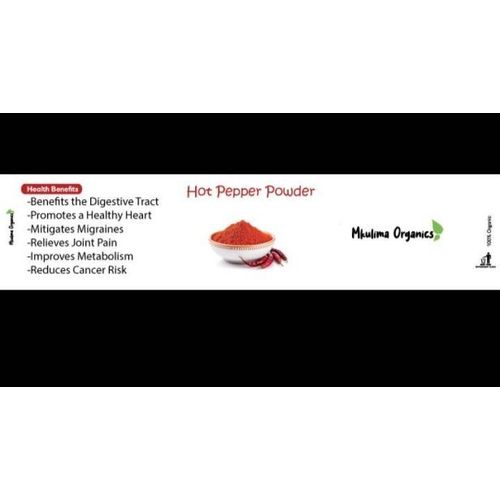 Mkulima Organics Hot Pepper Powder