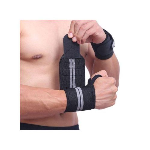 1 Pc Breathable Dumbells Weightlifting Bandages Wristband Elastic Wrist Wraps Gym Equipment Accesso