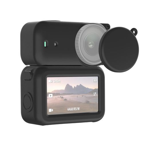 For DJI Osmo Nano Transmission Module & Lens & Body 3 in 1 Silicone Protective Cover (Black)