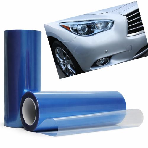 (30 x 60cm) Light Blue Auto Car Headlight Taillight Tint Vinyl Film Sticker Wrap Easy Stick for Motorcycle & Car Decor