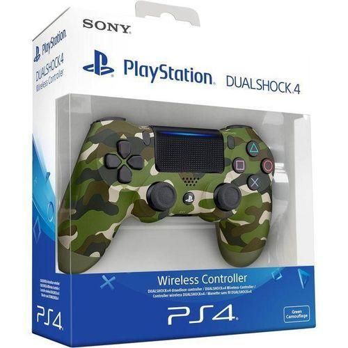 Playstation PS4 DualShock 4 Wireless Controller - Green Camouflage