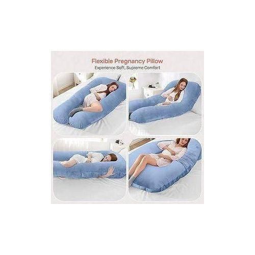 Velvet u shape pregnancy pillow
