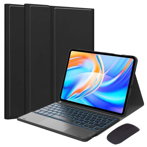 Samsung Galaxy Tab S8 Keyboard Case, Bluetooth Keyboard Case with Touchpad, Magnetic Stand and Backlight for Samsung Galaxy Tab S8 (Black)