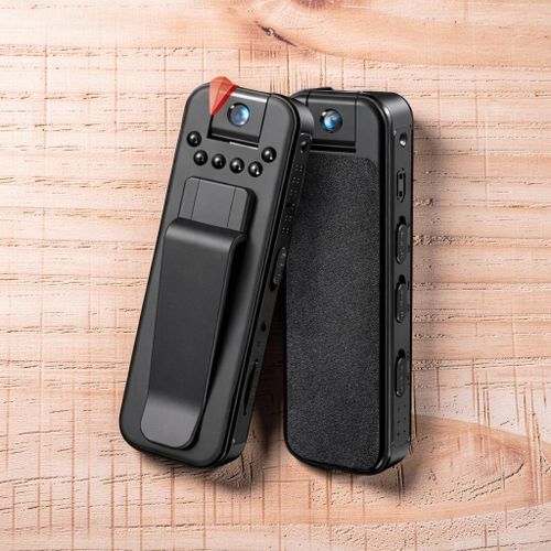 Built-in Battery 1080P Mini Wearable Body Camera with HD Audio Recording