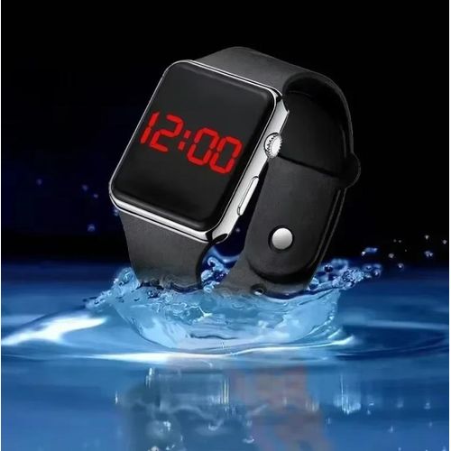 Digital Watches Men Women Electronic Square LED Sport Wristwatch Fashion Casual Simple Silicone Female Clock