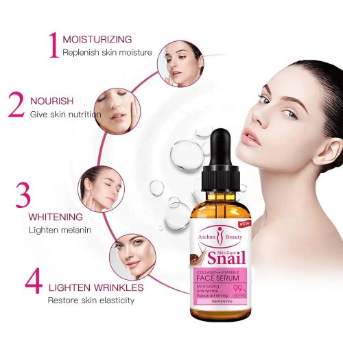 Aichun Beauty Fade Spots And Anti-Wrinkle Snail Face Serum