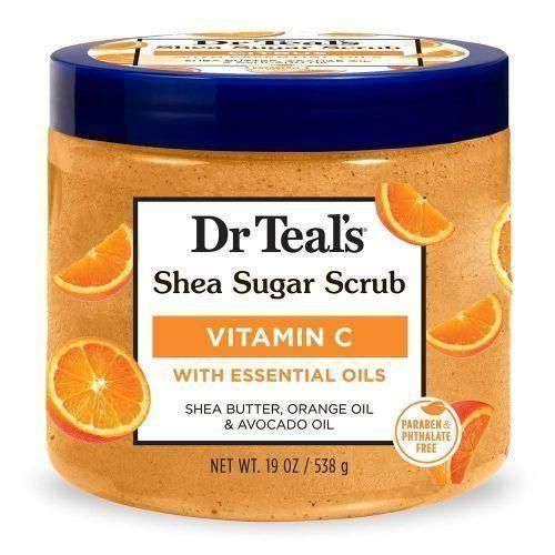 Dr TealS Shea Sugar Scrub Vitamin C With Essential Oils