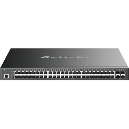 TL-SG3452P 48 Port Gigabit L2 Managed PoE Switch 48 PoE Port 384W 4 x SFP Slots PoE Auto Recovery Omada SDN Integrated IPv6 Static Routing