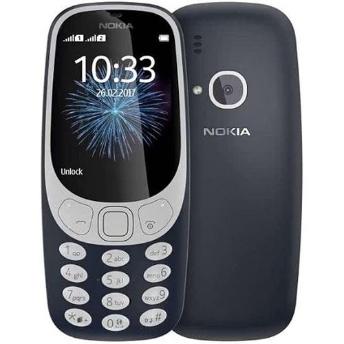 3310 24 Inches Screen Camera 2MP Dual SIM Card Colour Dark Blue