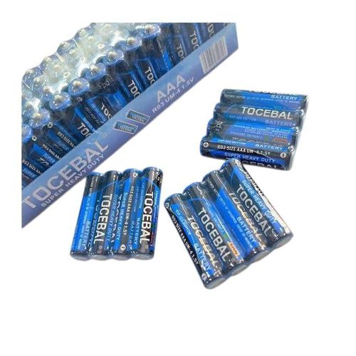Tripple A (AAA) Batteries 1.5V Super Heavy Duty for Flashlights, Toys, and Gadgets