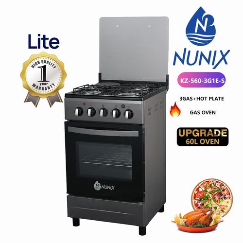 4 Burners Full Gas Free Standing Cooker with Gas Oven
