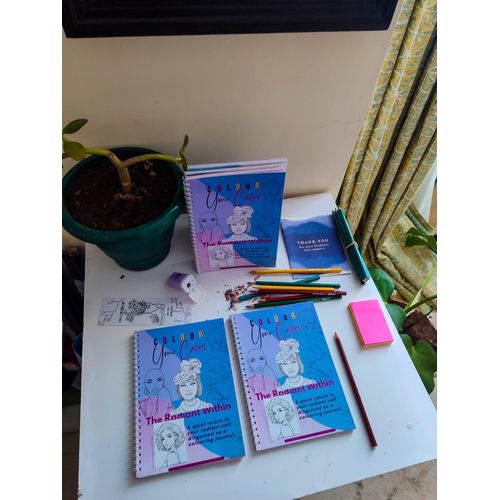 The Radiant Within Affirmation Coloring Journal