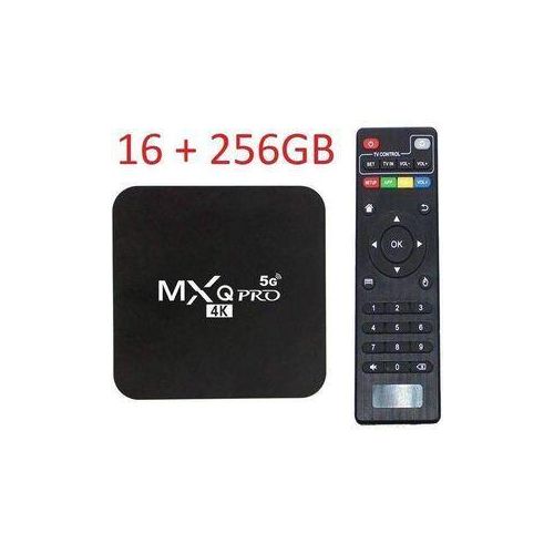 MXQ ANDROID 13.1 Smart TV Box – 16GB RAM, 256GB ROM, 4K Ultra HD, Wi-Fi, Bluetooth.COMES WITH FULLY INSTALLED PLUG AND PLAY FREE HD FOOTBALL AND MOVIES STREAMING APP.