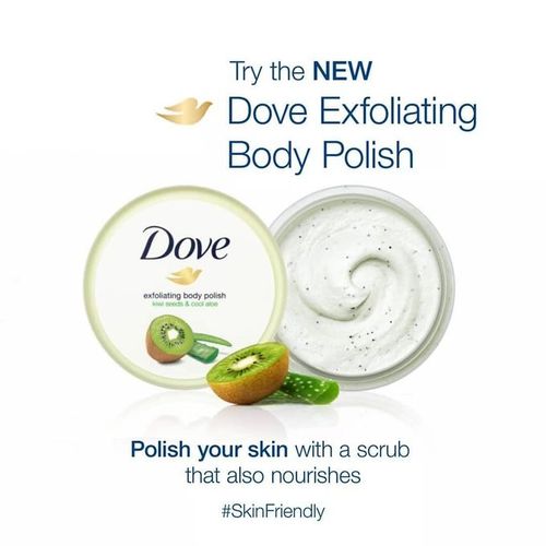 EXFOLIATING BODY POLISH KIWI SEEDS & COOL ALOE