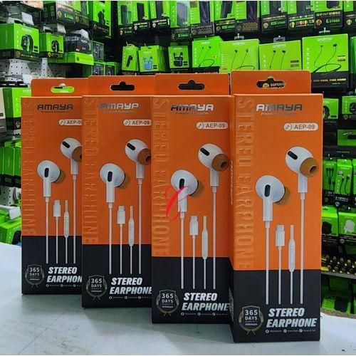 Sterio Bass Type C Earphones With Mic