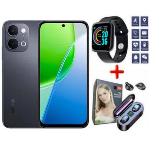 Y31D, 6.75 inches, 6GB RAM + 128GB ROM Storage, (DUAL SIM), 50MP, 7200 mAh + FREE GIFTS