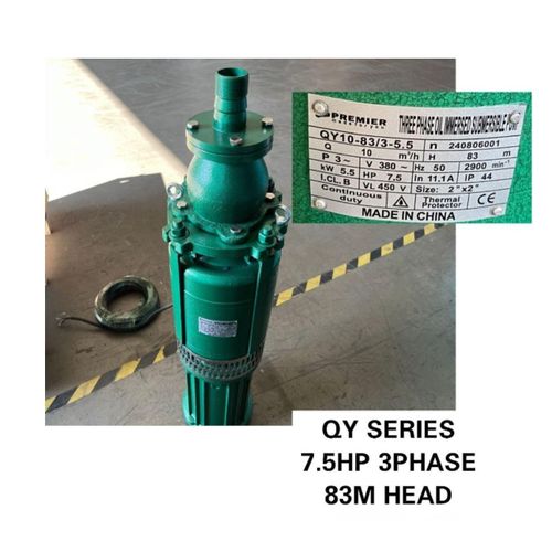QY SERIES 7.5HP 3 PHASE Submersible Pump