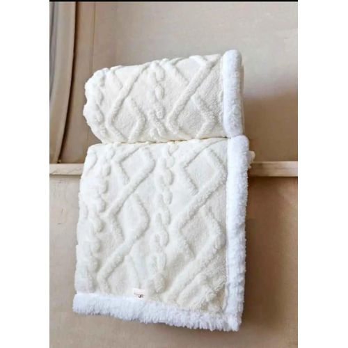 Sharper fleece woolen blanket Size 6x7