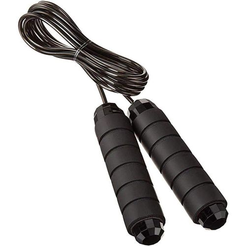 Jump Rope Tangle-Free Rapid Speed Jumping Rope With Ball Bearings, Skipping Rope With Foam Handles For Women Men Kids, Adjustable Jump Rope For Fitness Workout Aerobic Exercise