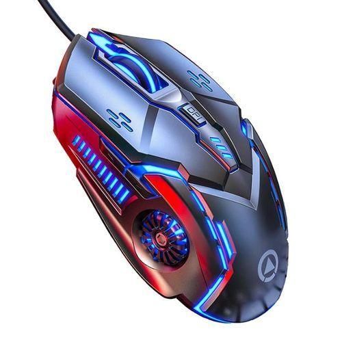 Original wired mouse backlit high sensitive 6keys macro programming gaming mechanical mouse for gamers