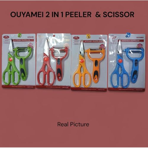 2 in 1 Peeler & Scissor Set