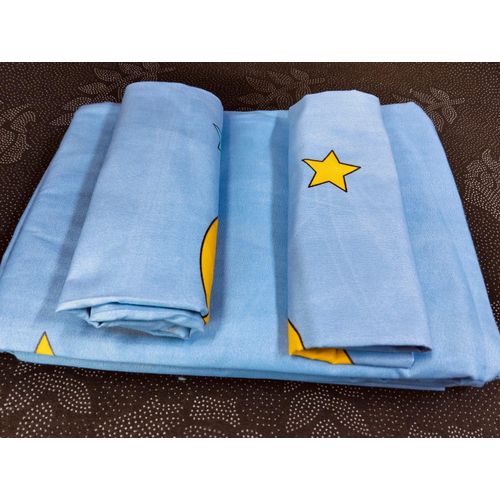 High Grade Premium Cotton Bed Sheet Set 2 Flat Bedsheets 2 Pillow Cases