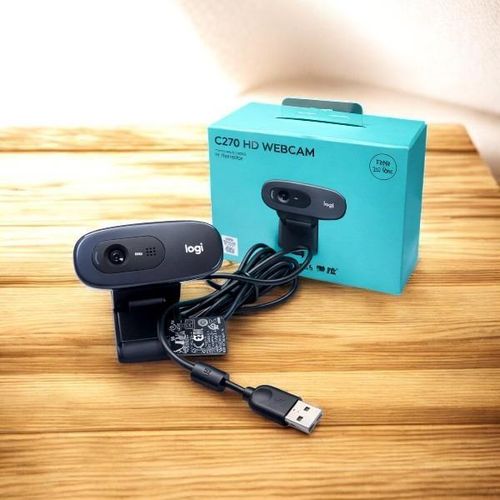 C270 Webcam Widescreen HD 720P Video Streaming with Built-In Microphone