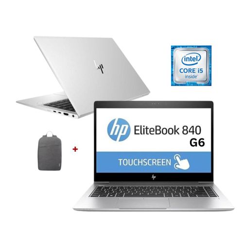 EliteBook 840 G6 Core I5 16GB RAM 512GB SSD 8th Gen 14 inch Full HD Touchscreen 1.6GHz Quad Core Ultra Slim Refurbished Laptop + Bag