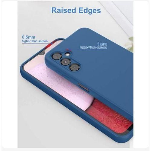 Galaxy A35 Blue Original Silicone Phone Case Cover