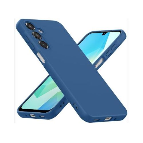 Soft Silicone Back Cover for Samsung Galaxy A17 - Black, anti-fingerprint, anti-scratch, durable silicone case