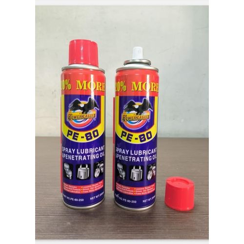 PE-80 SPRAY LUBRICANT AND PENETRATING OIL 250ML
