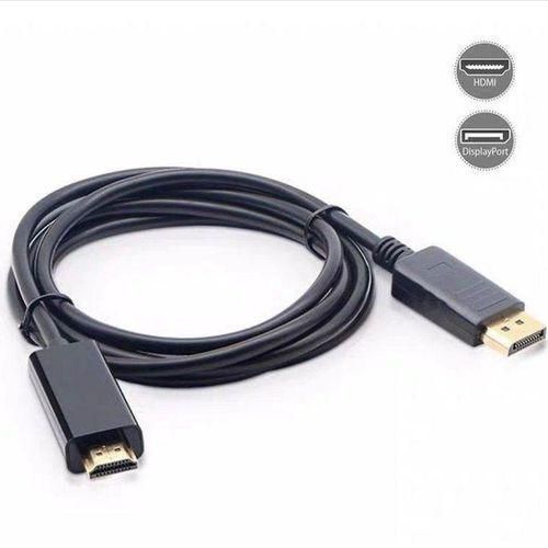 DP to HDMI Cable 18M Full HD 1080P Adapter for Monitor Projector TV