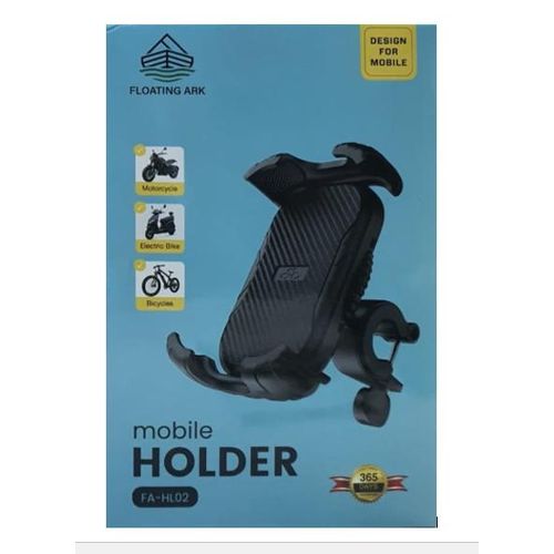 Motorbike & Bicycle Phone Holder – 360° Adjustable Bike & Scooter Smartphone Mount