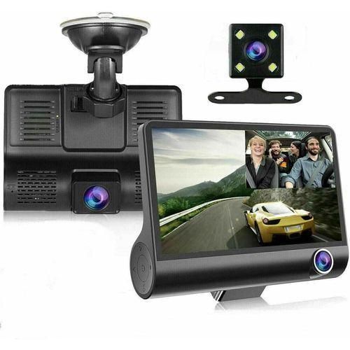 Car Dash Cam 1080P – HD Front & Rear Camera With Night Vision, Auto Loop Recording, G-Sensor & Wide-Angle View