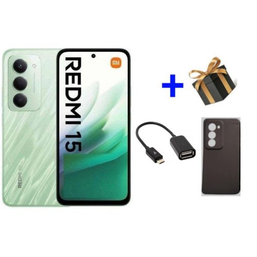 REDMI 15 4G 256GB ROM 8GB RAM 69 inchesIPS LCD 144hz 7000mAh 33w Battery FREE GIFTS