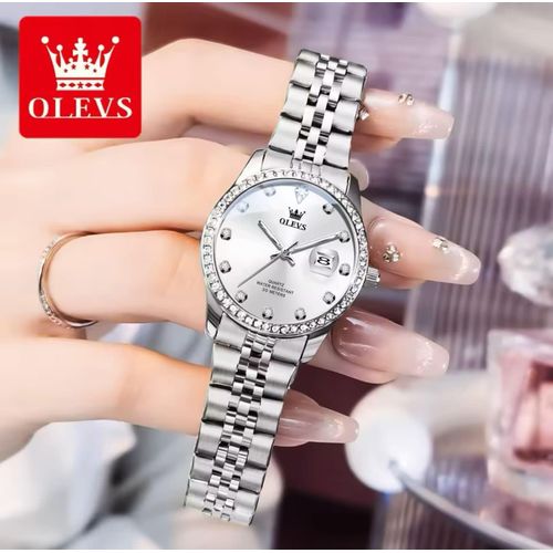 Premium OLEVS 3962 Ladies Wristwatch – Non-Fade Finish, Water Resistant & Timeless Beauty