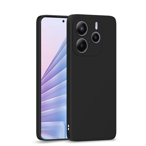 Soft Silicone Slim Fit Cover Anti-Scratch Shockproof Case for Xiaomi Redmi Note 14 - Black