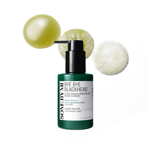 Bye Bye Blackhead 30 Days Miracle Green Tea Bubble Cleanser Deep Cleansing Pore Care 120g