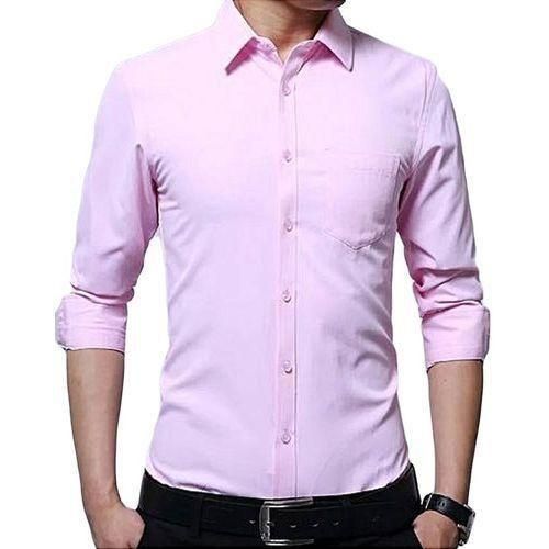 Slim Fit Official Long Sleeved Shirt - Pink
