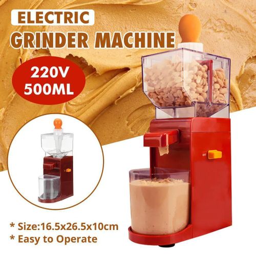 Electric Peanut Butter Maker – Home Nut Grinder & Paste Processing Machine