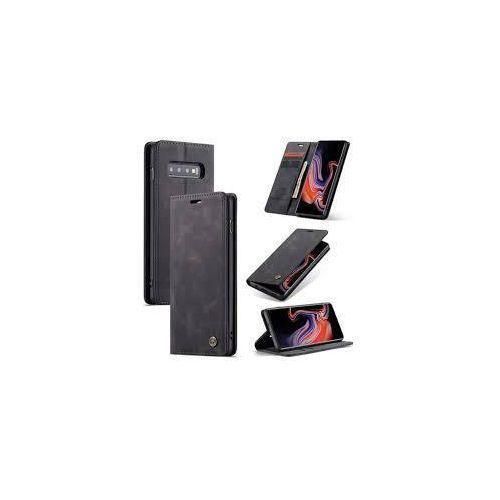 Caseme Soft Leather Wallet Flip Cover Case for Samsung Galaxy S10Black