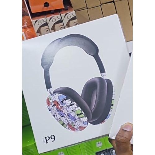 Fancy Stereo Headphones – Cartoon Design, Wired Over Ear