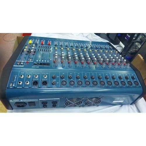 Mk1200 channel powered mixer