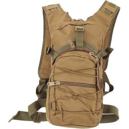 Military Bicycle Backpack 15L Camouflage Casual Multi-Pocket Durable Waterproof Travel Tactical Climbing Trekking Hiking Sports Small Backpack Bag Army Day Pack