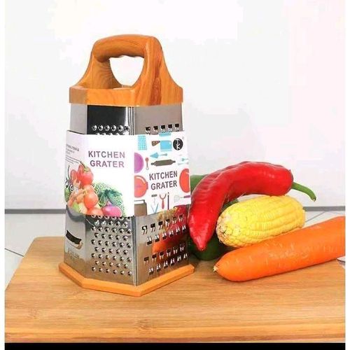 6 Sided Stainless Steel Grater.