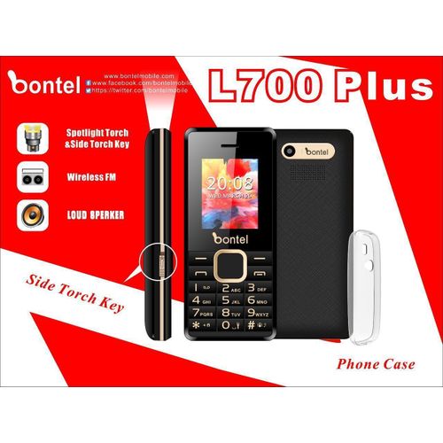 L700 Plus Original - Dual SIM Feature Phone Kabambe - Extra Loud Speaker Powerful Torch - Sold by Sawah Store