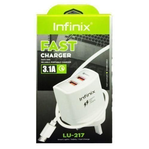 31A 3USB QUICK ADAPTIVE CHARGER FOR SMARTPHONE