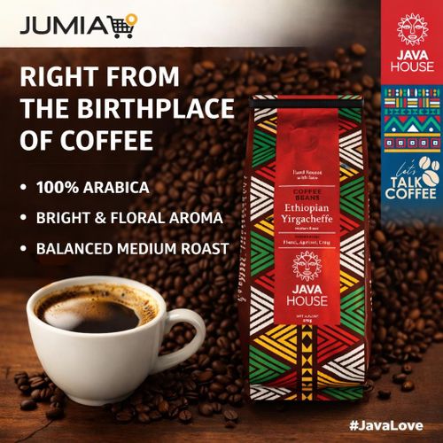 ETHIOPIAN COFFEE BEANS(MEDIUM ROAST))