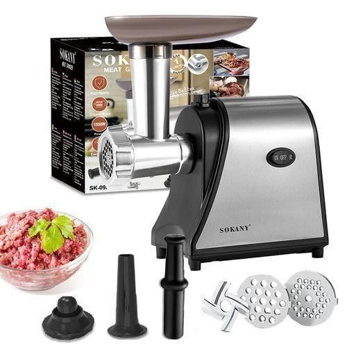 Multifunctional/ Commercial Electric Meat Mincer / Grinder stainless steel - 2500watts