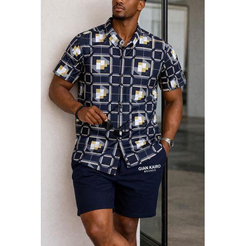 High Quality Silk Stretch short Sleeved shirt-multi colour